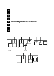 Manual Hotpoint KIS 841 F B Placa