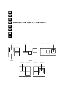 Manual de uso Hotpoint KIS 841 F B Placa