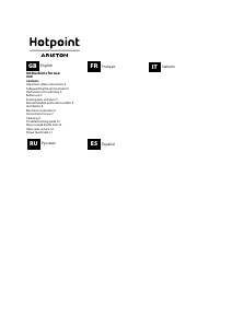 Handleiding Hotpoint KIT 641 F B Kookplaat