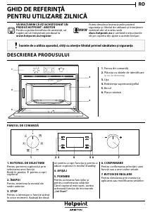 Manual Hotpoint MD 344 IX HA Cuptor cu microunde