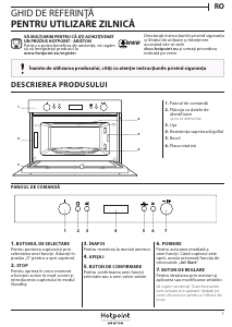 Manual Hotpoint MD 664 IX HA Cuptor cu microunde