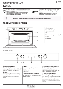 Manual Hotpoint MD 664 IX HA Microwave