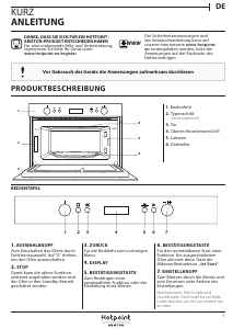 Bedienungsanleitung Hotpoint MD 764 BL HA Mikrowelle