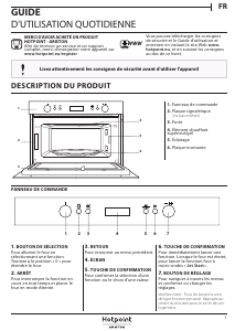 Mode d’emploi Hotpoint MD 764 WH HA Micro-onde