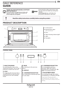 Manual Hotpoint MD 764 WH HA Microwave