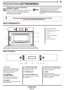 Instrukcja Hotpoint MD 773 IX HA Kuchenka mikrofalowa