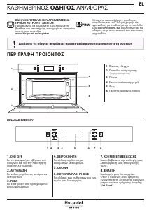 Εγχειρίδιο Hotpoint MD 773 IX HA Φούρνος μικροκυμάτων