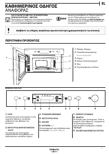 Εγχειρίδιο Hotpoint MN 713 IX HA Φούρνος μικροκυμάτων