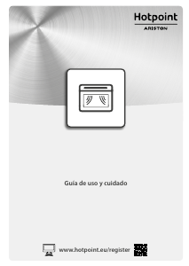 Manual de uso Hotpoint MP 776 IX HA Microondas