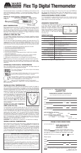Handleiding Mabis Flex Tip Thermometer