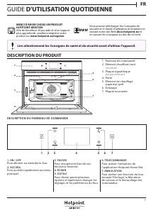 Mode d’emploi Hotpoint MP 9P6 IX HA Micro-onde