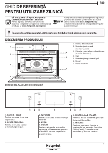 Manual Hotpoint MP 9P6 IX HA Cuptor cu microunde