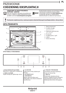 Instrukcja Hotpoint MP 9P6 IX HA Kuchenka mikrofalowa