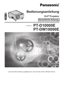 Bedienungsanleitung Panasonic PT-D10000E Projektor