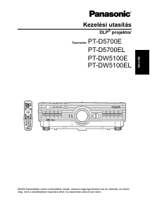 Használati útmutató Panasonic PT-DW5100EL Vetítő