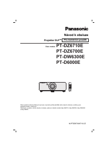 Manuál Panasonic PT-DZ6710E Projektor