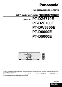 Bedienungsanleitung Panasonic PT-DZ6710E Projektor