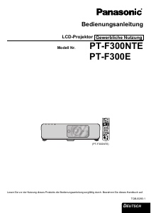 Bedienungsanleitung Panasonic PT-F300NT Projektor