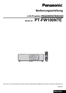 Bedienungsanleitung Panasonic PT-FW100NTE Projektor