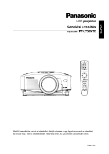 Használati útmutató Panasonic PT-L730NTE Vetítő