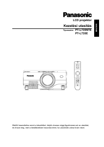 Használati útmutató Panasonic PT-L735E Vetítő