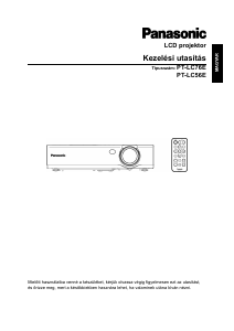 Használati útmutató Panasonic PT-LC56E Vetítő