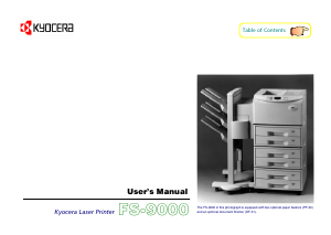 Handleiding Kyocera FS-9000 Printer