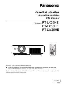 Használati útmutató Panasonic PT-LX26HE Vetítő