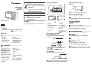 Kasutusjuhend Panasonic RC-800 Raadio