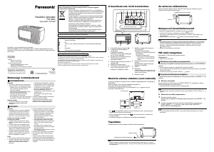 Használati útmutató Panasonic RC-800 Rádió