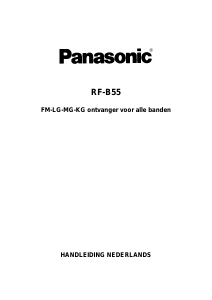 Handleiding Panasonic RF-B55 Radio