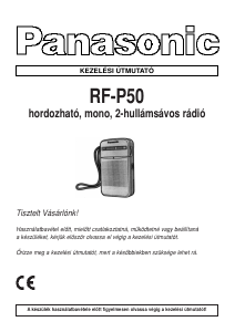 Használati útmutató Panasonic RF-P50 Rádió