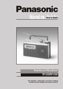 Návod Panasonic RF-U350 Rádio