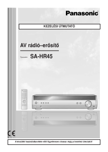 Használati útmutató Panasonic SA-HR45 Rádió-vevőkészülék