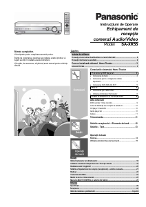 Manual Panasonic SA-XR55 Receptor