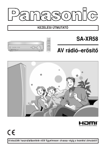 Használati útmutató Panasonic SA-XR58 Rádió-vevőkészülék