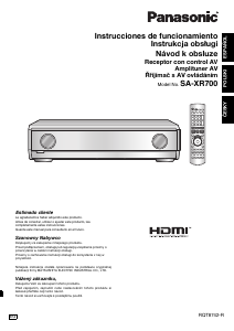 Instrukcja Panasonic SA-XR700 Receiver