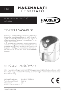 Használati útmutató Hauser AF-460 Olajsütő