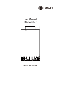 Handleiding Hoover HDPH 2D945W-86 Vaatwasser