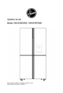 Εγχειρίδιο Hoover HSC818FXWDK Ψυγειοκαταψύκτης