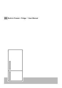 Manual Hoover BHBS 172 UKT/N Fridge-Freezer