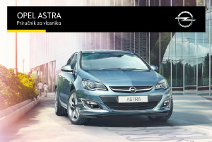 Priručnik Opel Astra (2015)