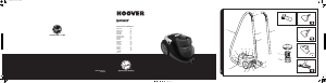 Manual Hoover TSP2011 011 Spirit Vacuum Cleaner