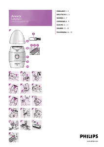 Bruksanvisning Philips HP6301 Ladyshave Rakapparat