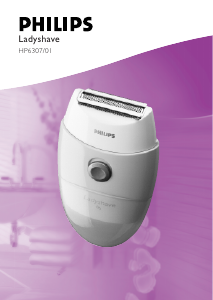 Посібник Philips HP6307 Ladyshave Бритва