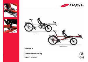 Handleiding Hase Pino Tour Fiets