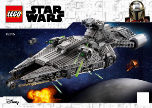 Mode d’emploi Lego set 75315 Star Wars Le croiseur léger impérial