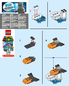 Bedienungsanleitung Lego set 71394 Super Mario Character series Crowber