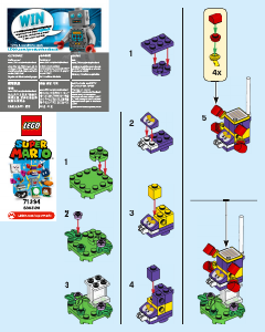 Handleiding Lego set 71394 Super Mario Personagepakketten Scuttlebug