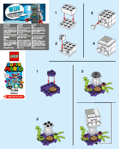 Bedienungsanleitung Lego set 71394 Super Mario Character series Boo